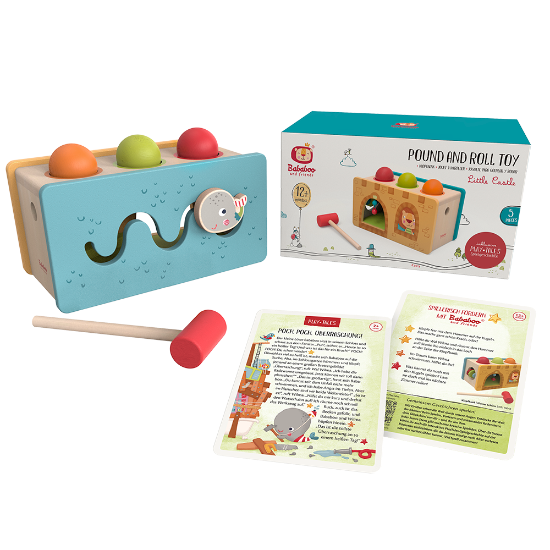 Little Castle Pound and Roll Toy