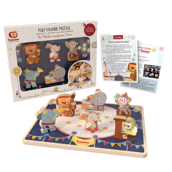The "Bababoo and friends" Band Play Figure Puzzle