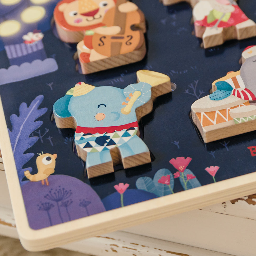 The "Bababoo and friends" Band Play Figure Puzzle