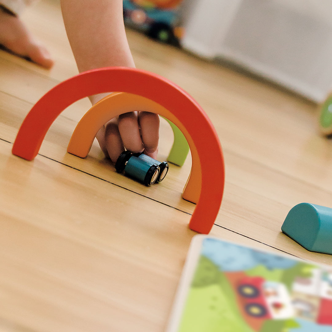 Drive Through the Rainbow Puzzle Game