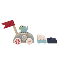 Thumbnail for Lolo's Funny Autoboat 2-in-1 Stacking Game