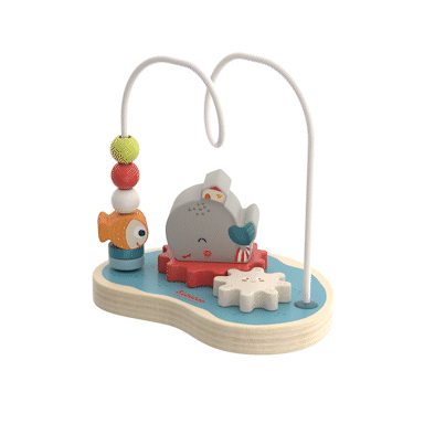 Wilma Loves to Swim Bead Maze animation