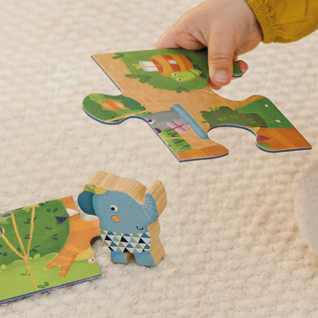 Tree House Garden Party Story Puzzle