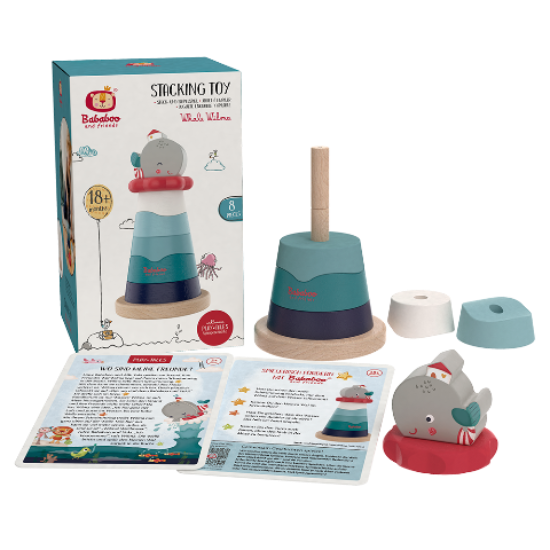 Whale Wilma Stacking Toy