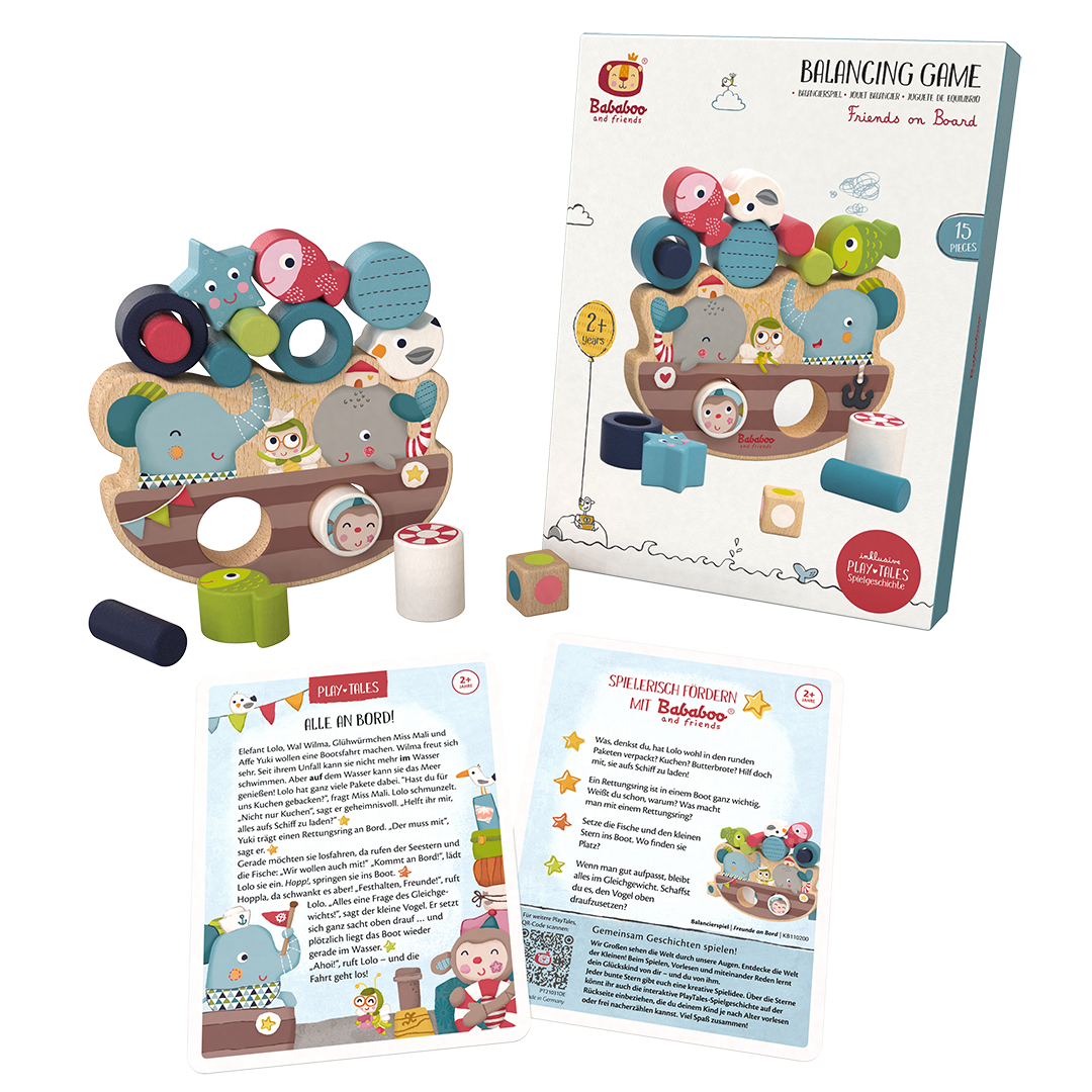 Friends on Board Balancing Game