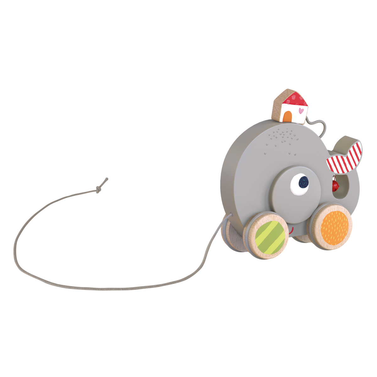 Whale Wilma Pull Along Toy