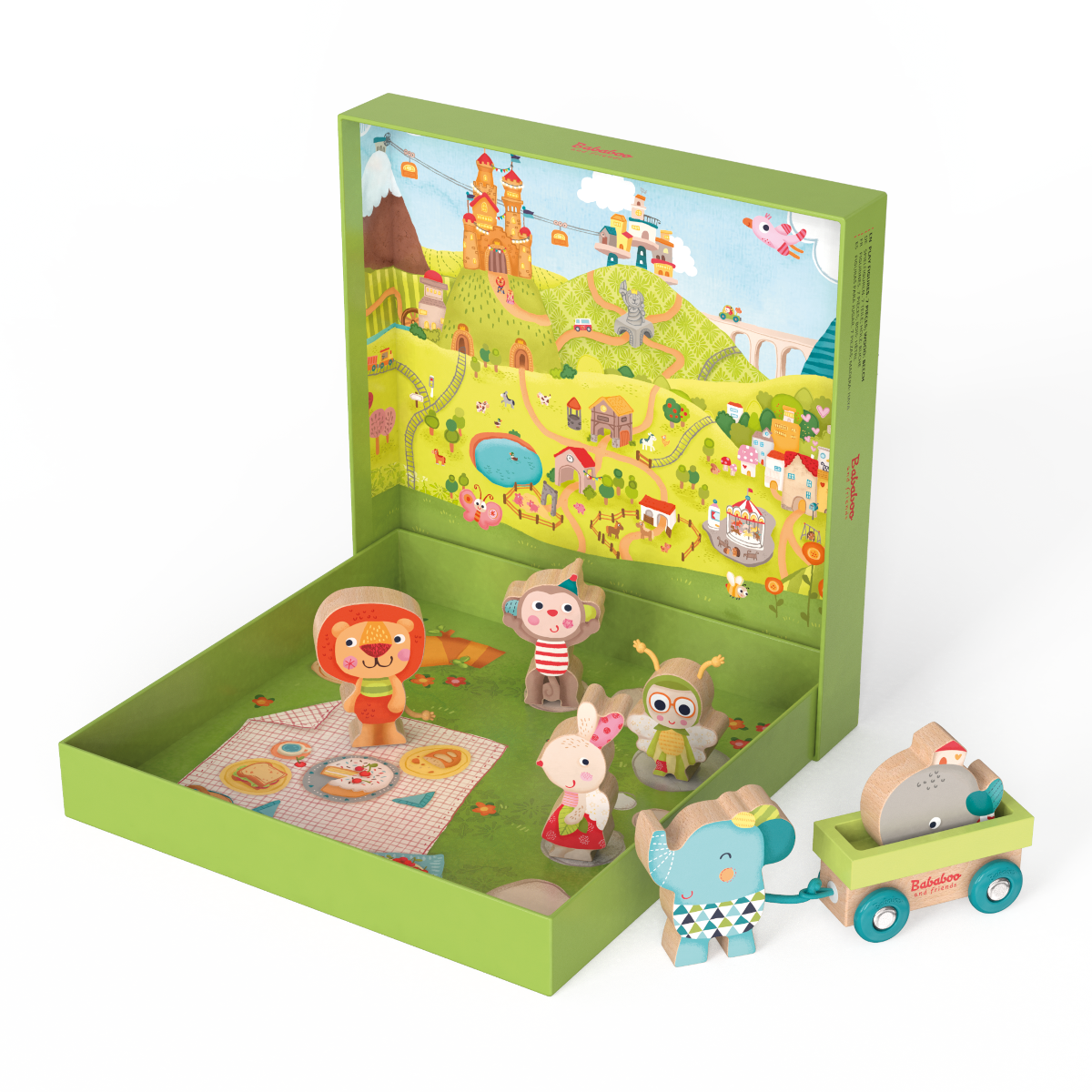 Bababoo and friends Play Figures