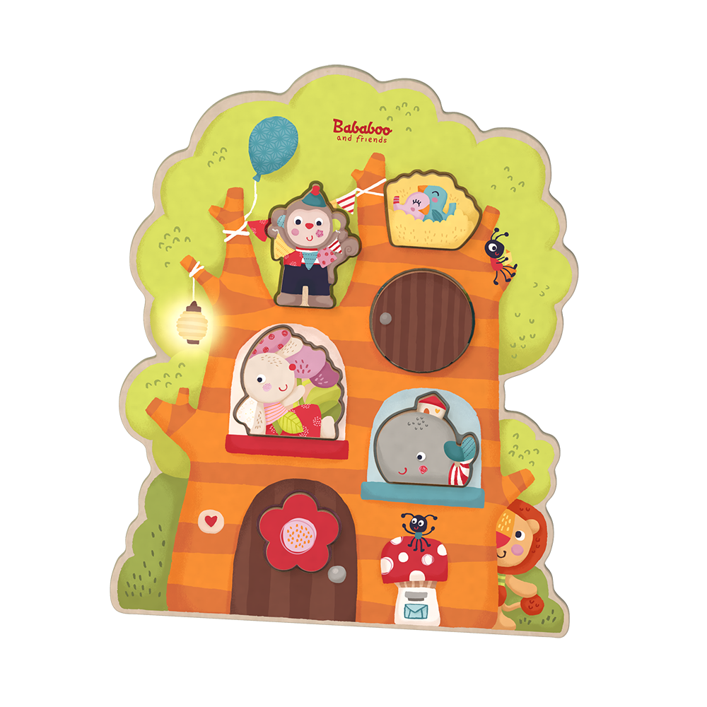 Treehouse Discovery Game Puzzle