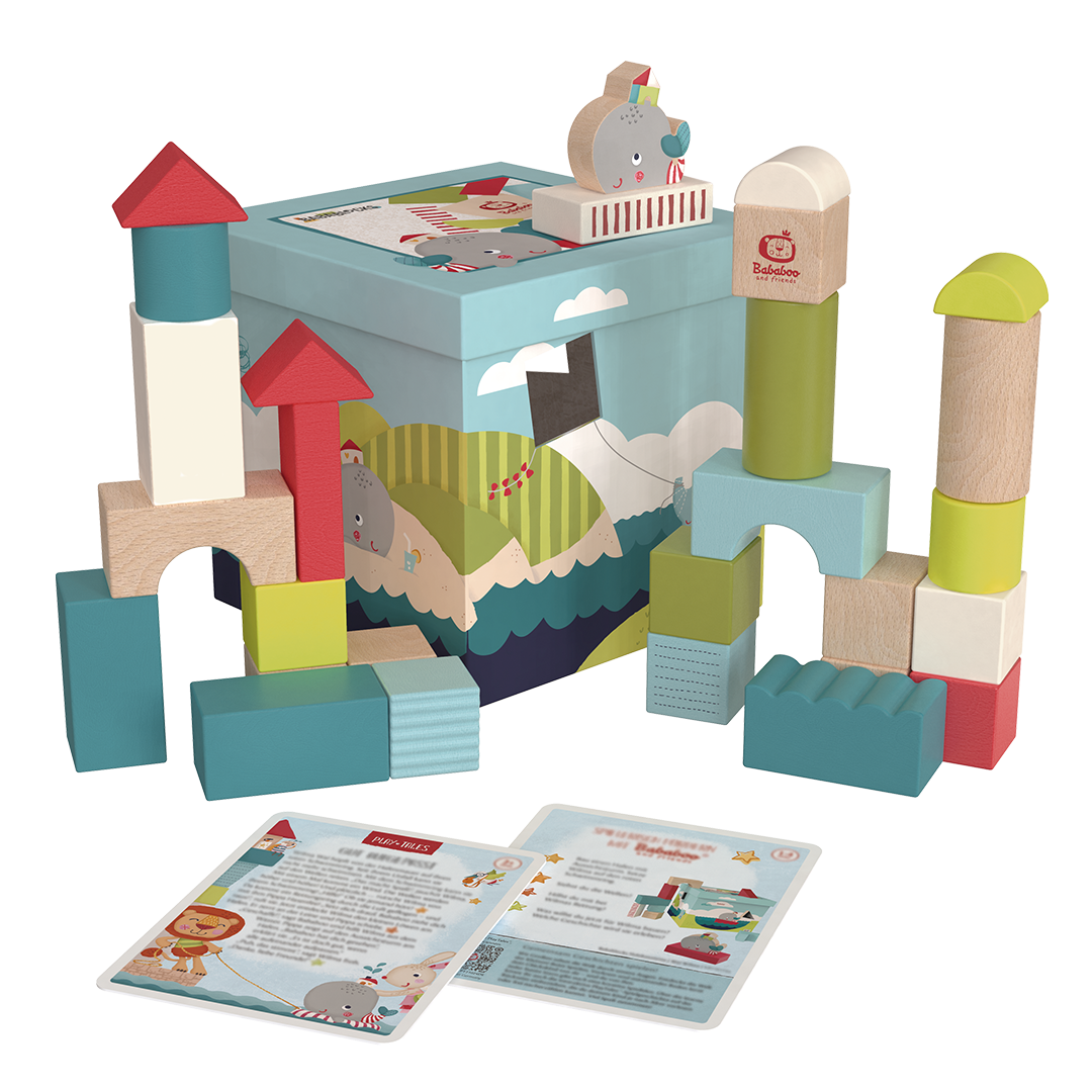 Whale Wilma Babablocks all pieces and packaging