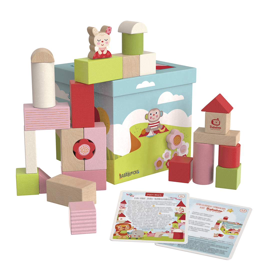 Bunny Pippa Babablocks all included pieces image