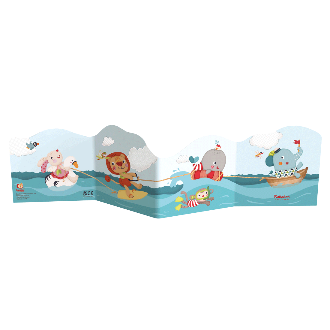 Water Fun with Captain Lolo! Folding Bath Book