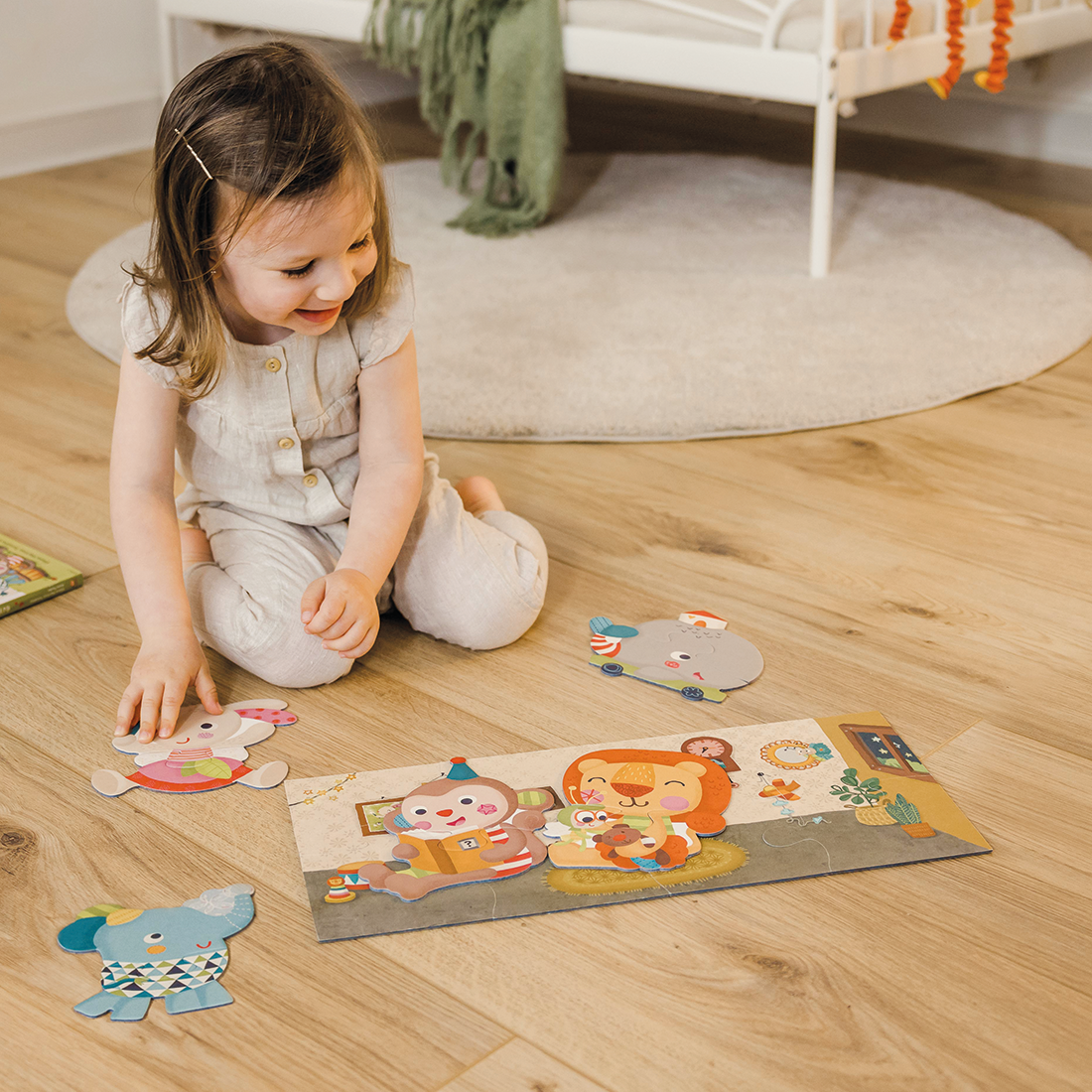 Play With Friends Puzzle Pairs lifestyle image with child