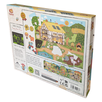 Thumbnail for Happy Barn Farm Story Puzzle packaging back