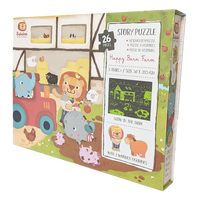 Thumbnail for Happy Barn Farm Story Puzzle packaging
