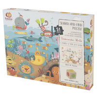 Thumbnail for Underwater World Search-and-Find Puzzle product packaging